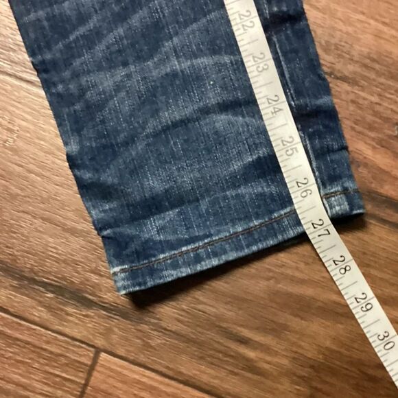 Guess Women’s Y2K Studded Distressed Jeans w Suspenders‎ S23 - Picture 8 of 11